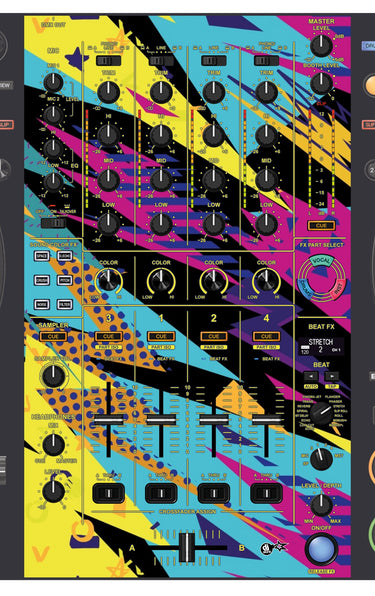 Pioneer DJ DDJ FLX10 MIXER Skin Trashkid